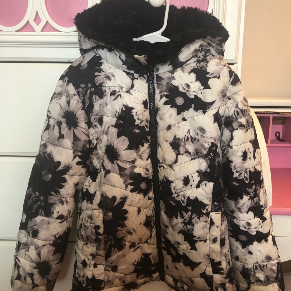 Justice girls jacket reversible